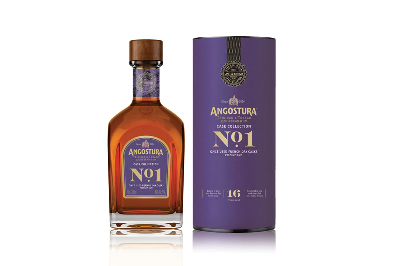 Angostura No 1, The cask collection, σε βαρέλια του κονιάκ  - Χρυσοί Σκούφοι