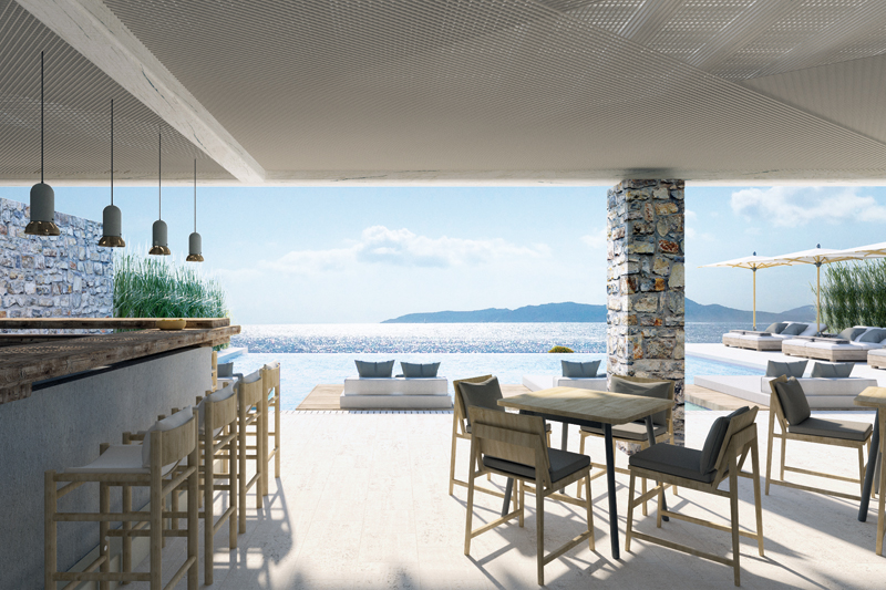 Στην παραλία του Αϊ-Γιάννη στη Μύκονο ετοιμάζεται το νέο «Bill & Coo Coast» με μία «Taverna» πάνω στο κύμα - Χρυσοί Σκούφοι