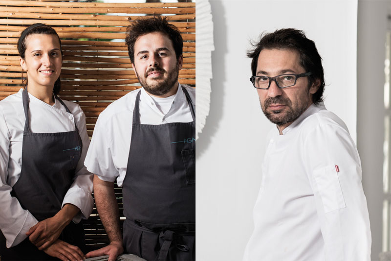 Rising Stars του φετεινού Φεστιβάλ Sani Gourmet  - Χρυσοί Σκούφοι