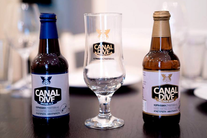 «Canal Dive», οι πρώτες «μικρές» Κορινθιακές μπίρες  - Χρυσοί Σκούφοι