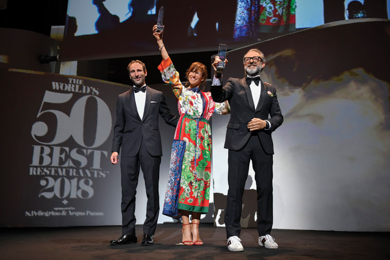 Ο Massimo Bottura και το «Osteria Franscescana» καλύτεροι στον κόσμο - Χρυσοί Σκούφοι